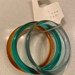 Acrylic Bangle Bracelets